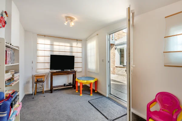 Beach House holiday let in Greatstone, Kent. Playroom.